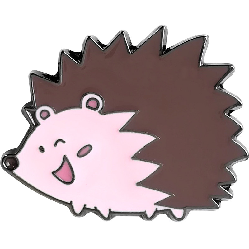 halder卡通扣针徽章刺猬胸针可爱爱女书包装饰胸针