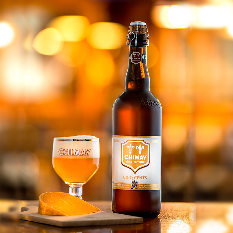 啤酒比利时进口chimay智美美白750ml瓶装经典修道士啤酒