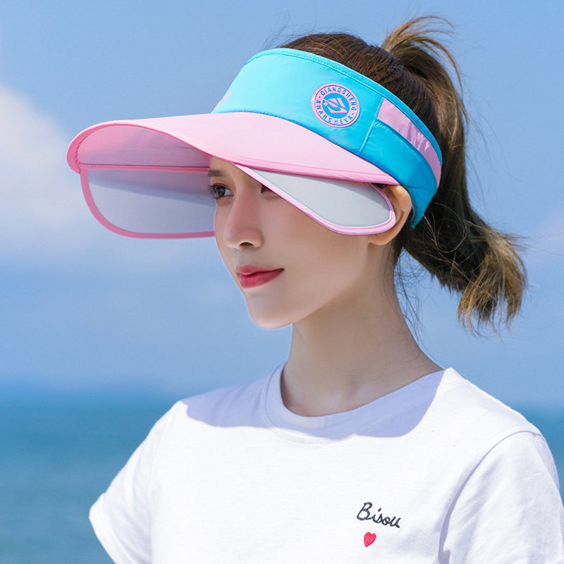 遮阳帽夏天防晒户外运动帽子百搭大檐防紫外线帽子