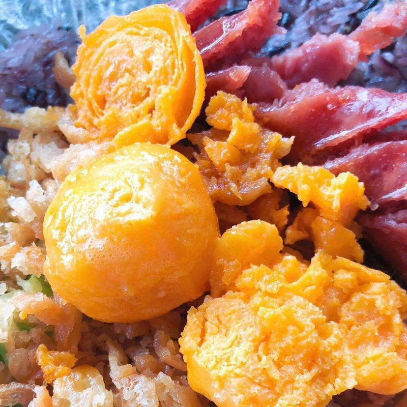 过路人蛋黄饭团即食真空早餐速食午餐温州糯米饭懒人便当手工食品