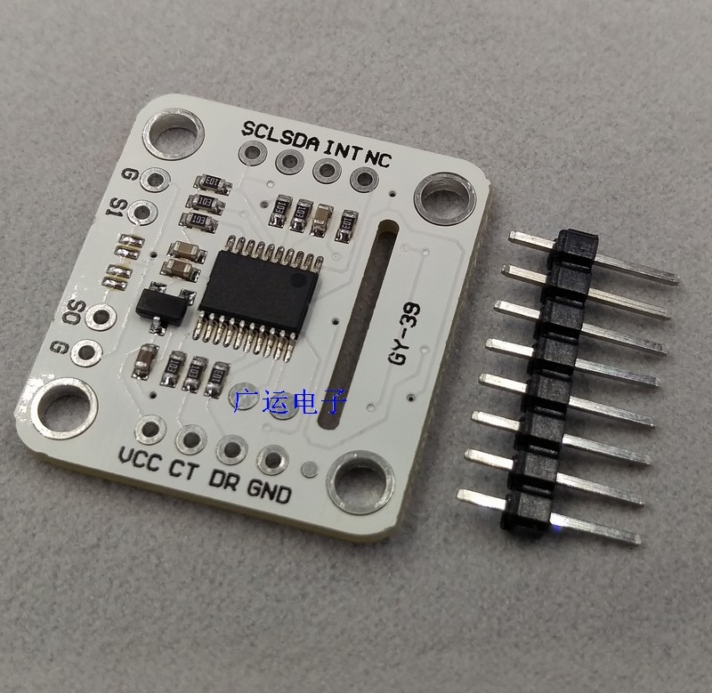 gy39串口max44009光强bme280温度湿度大气压传感器模块传感器