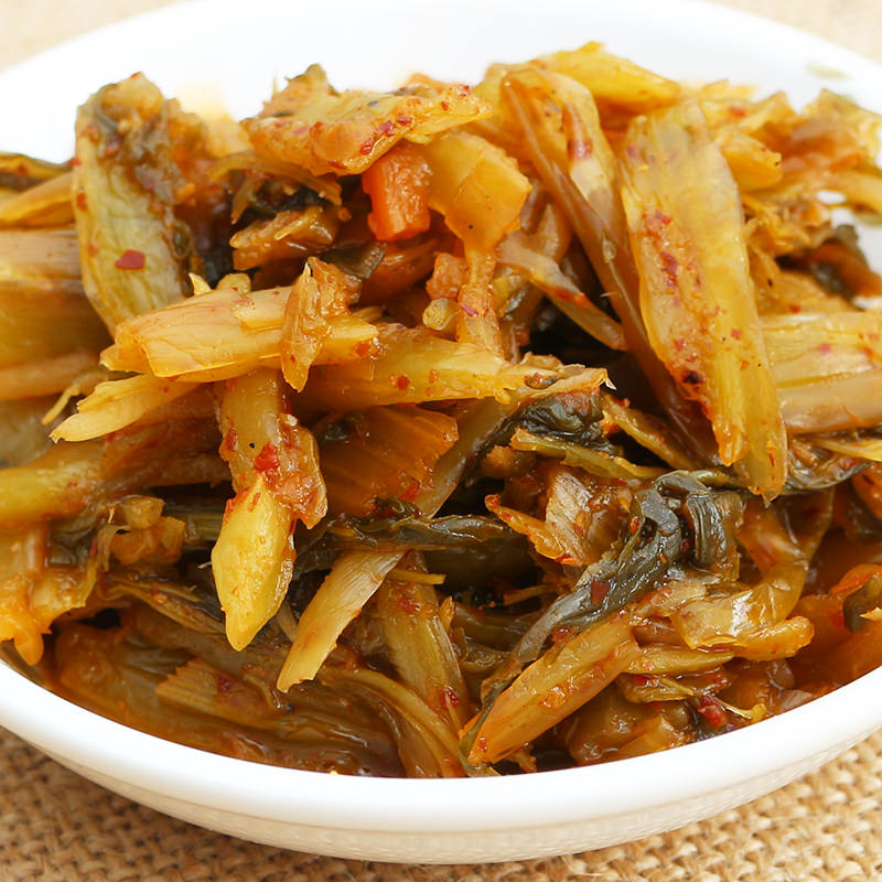 腌菜云南特产腾冲栗树园辣腌菜80g咸菜下饭饭菜腌制