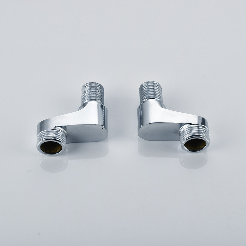 淋浴龙头配件花洒加长加厚变径曲脚弯脚偏心螺丝拐脚弯角曲角接头