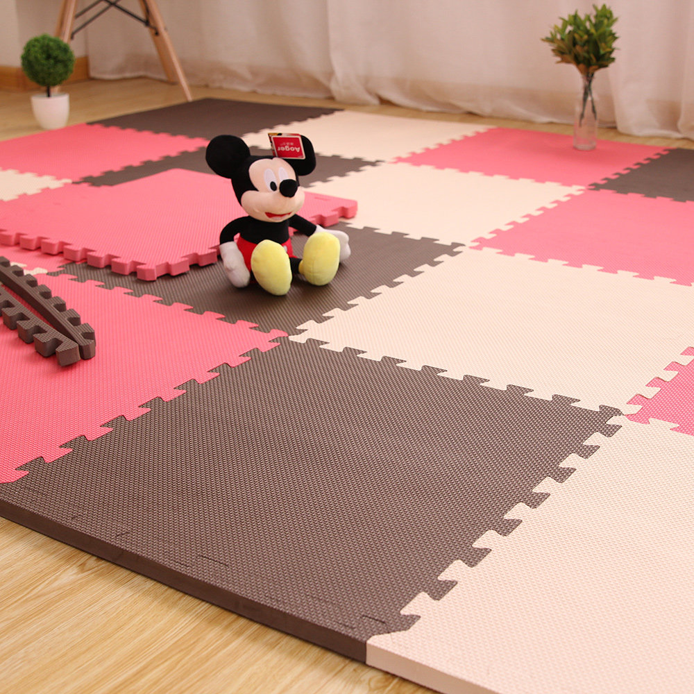 泡沫地垫50cm垫子防摔爬行垫婴儿卧室拼接儿童加厚家用地板爬爬垫