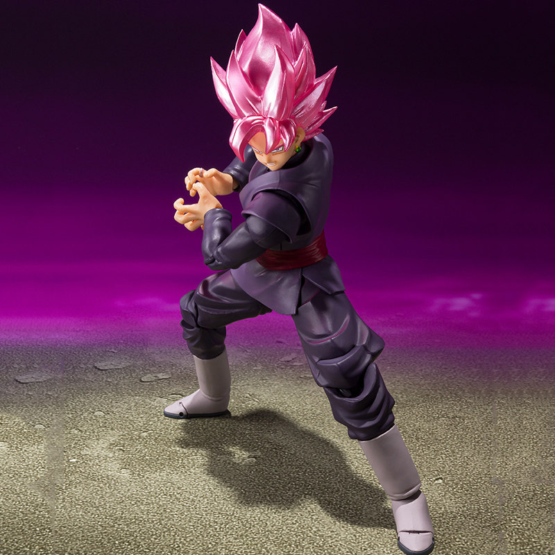 bandai万代模型龙珠shf悟空超级赛亚扎马斯桃红手办