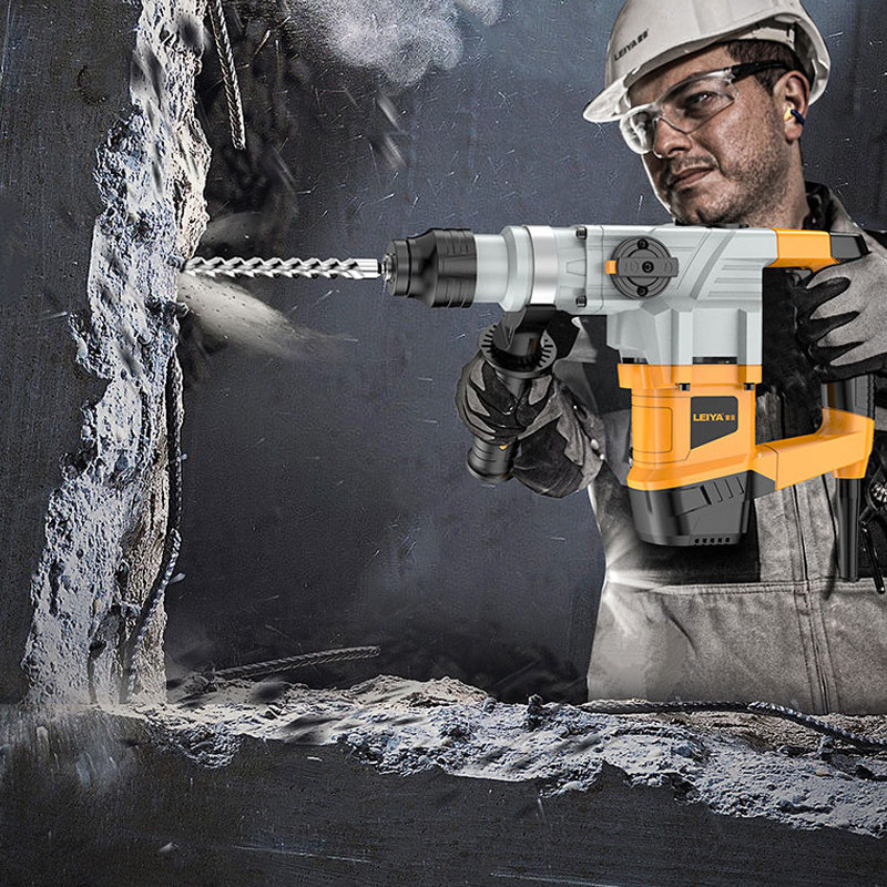 雷亚电锤电镐两用电锺电大功率冲击钻电电钻混凝土电锤