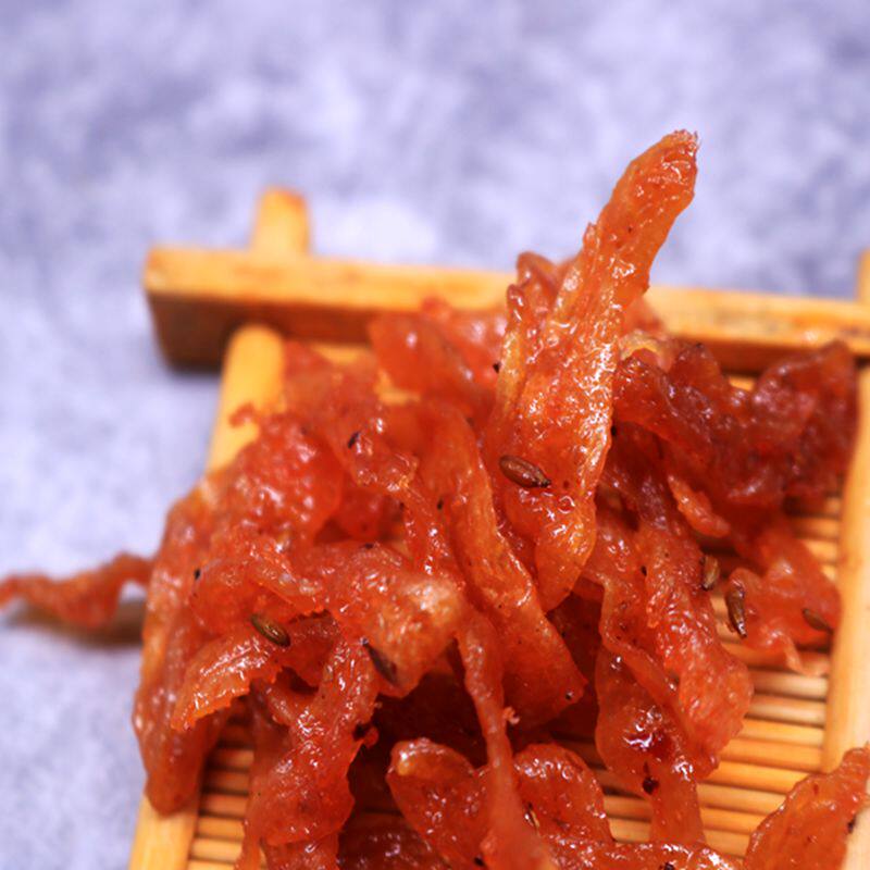 吴氏高丽系列干煸鱿鱼丝辣条甜辣口味大豆豆制品面筋制品