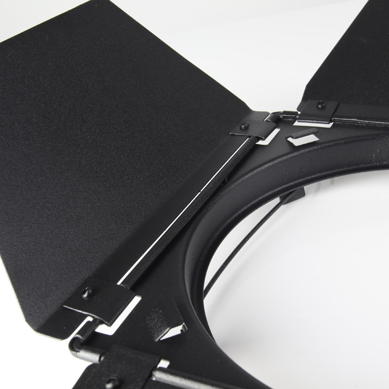 通用四叶挡光板 四片滤色片 蜂巢适用标准罩影室闪光灯摄影棚附件