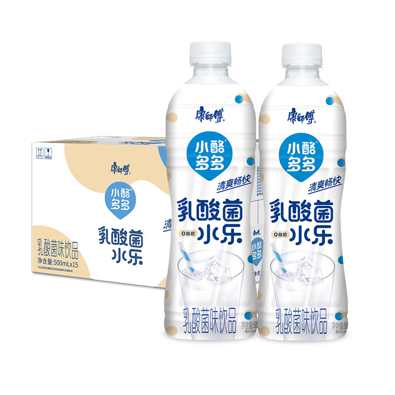 康师傅小酪多多乳酸菌巨峰葡萄500ml15瓶整箱1l含乳饮料
