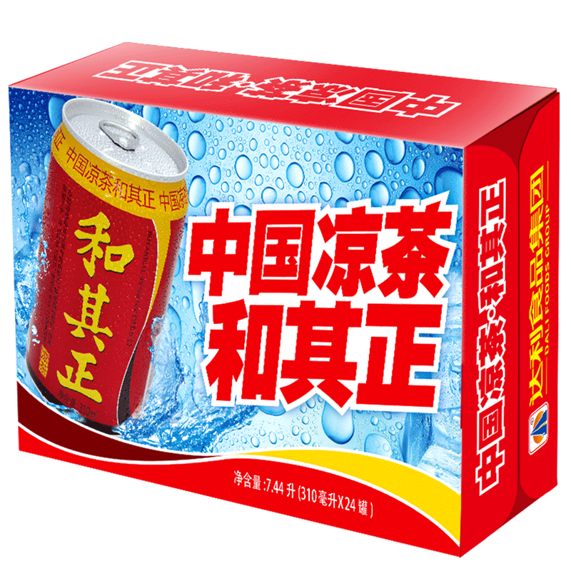 和其正凉茶茶饮料310ml24罐