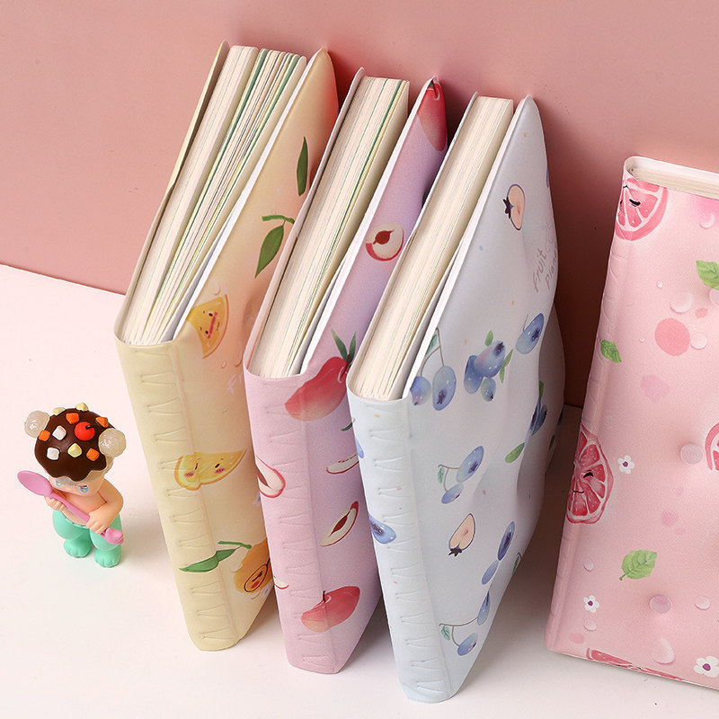 金谷充气减压枕头水果日记本心情日记心情本子睡眠笔记本