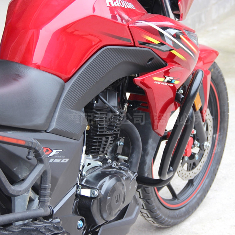保险杠适用于豪爵hj150-12df150防摔前护特技竞技改装摩托车保险杠