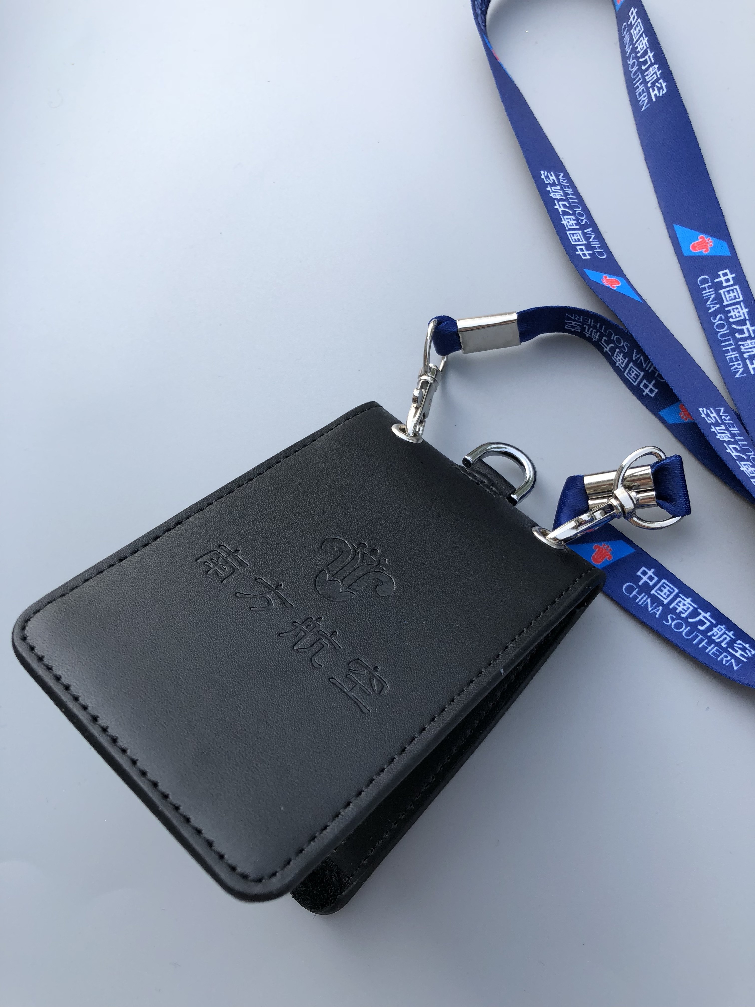 南方航空南航双层民航证件卡套航空登机工作证胸卡卡套