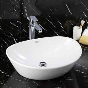美标卫浴碗盆台上盆椭圆面盆陶瓷洗手盆脸盆f633f522f611