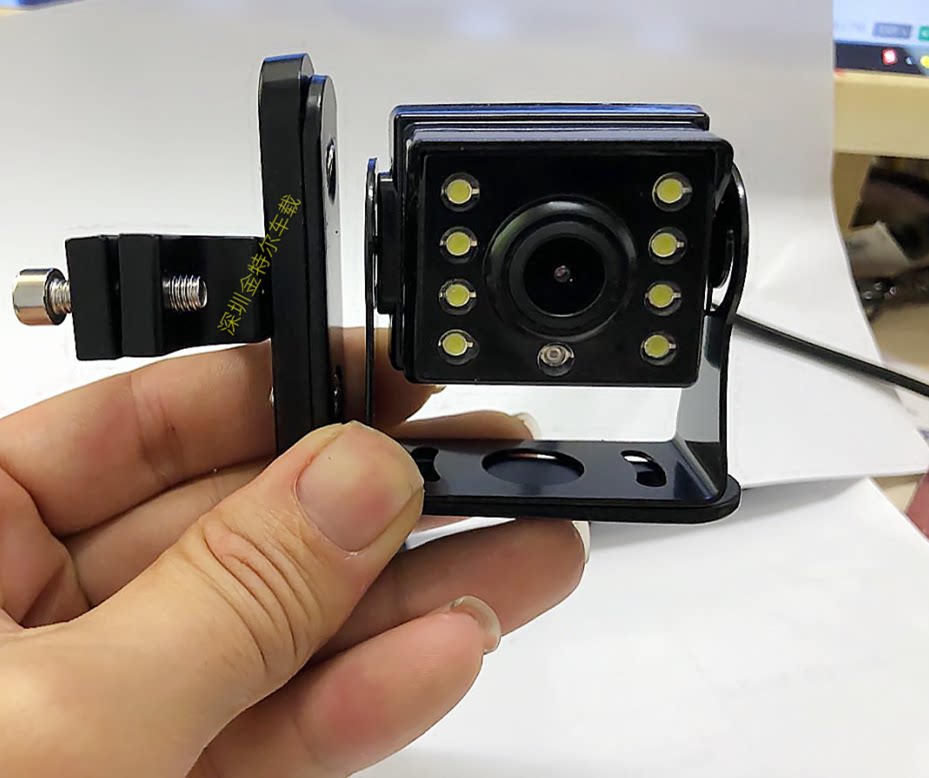 支架客车货车左右盲区侧视4路监控通用360度车载摄像头