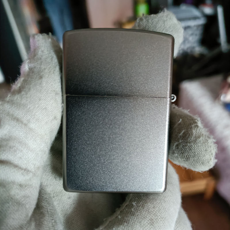 原装正品zippo芝宝20年美版磨砂彩印树脂封胶zippo