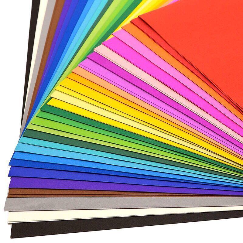 卡纸手绘4k贺卡纸绘画a4手工diy彩色张手绘卡纸