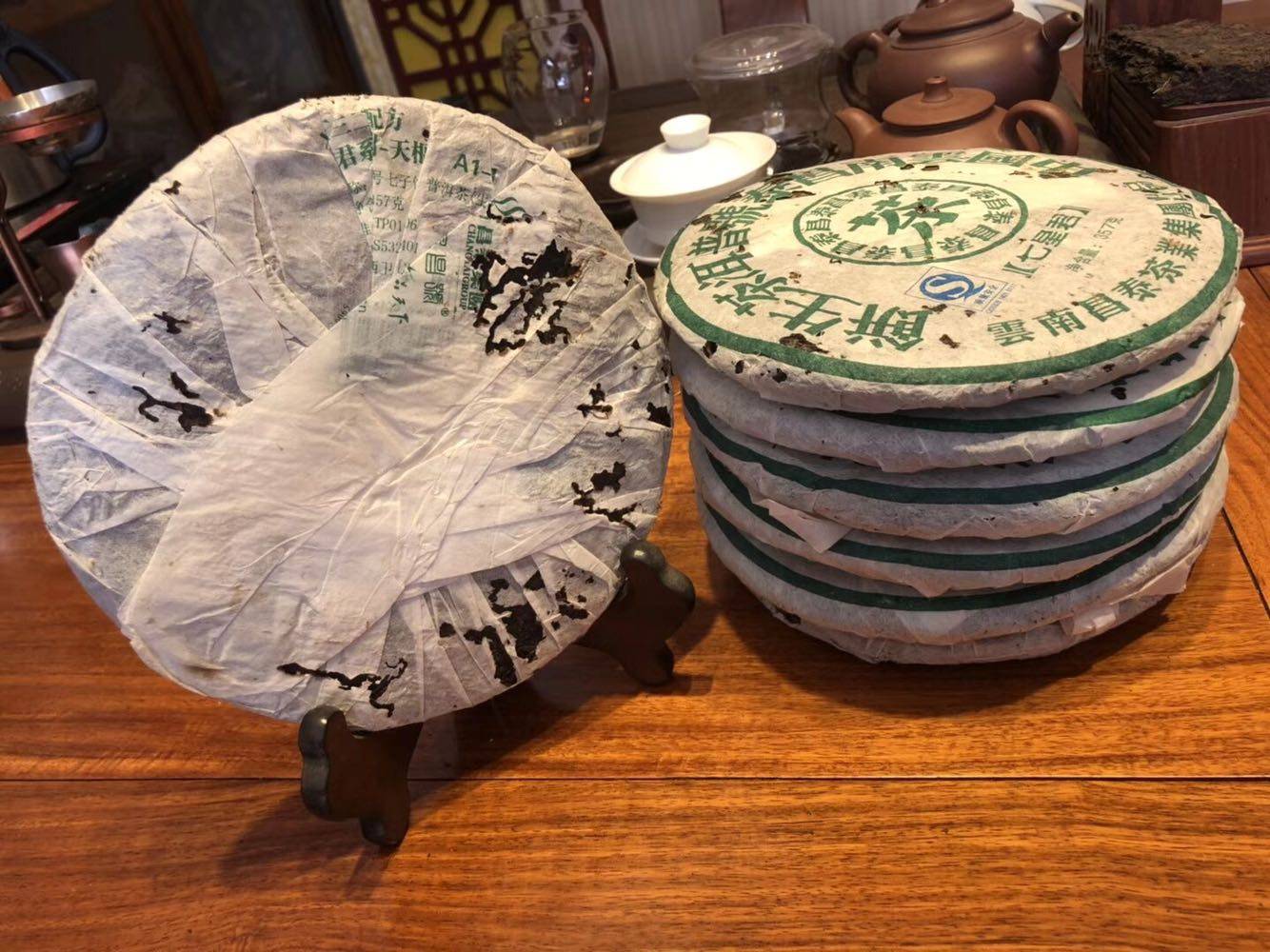 昌泰7532七星天普洱茶配方烟味普洱