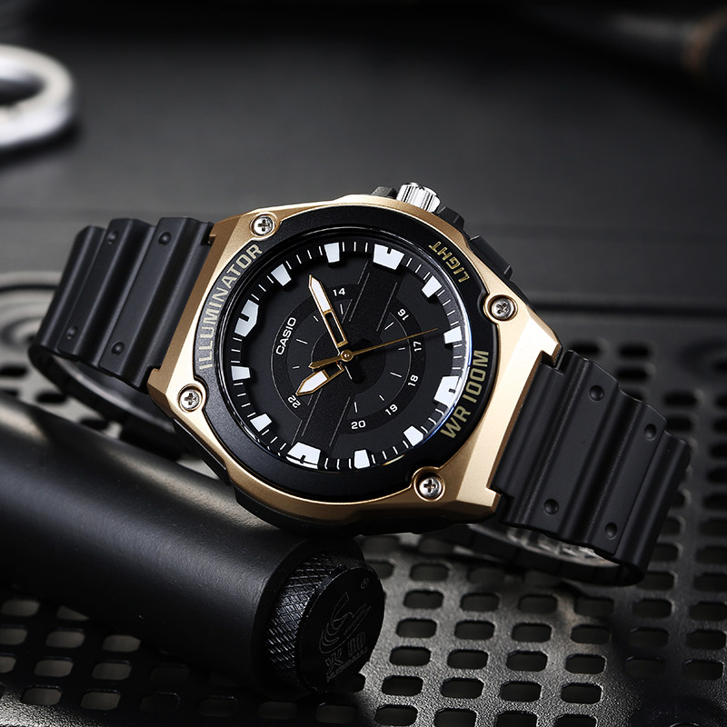 casio卡西欧手表限量黑暗之心潮流运动石英表mwc100h日韩腕表