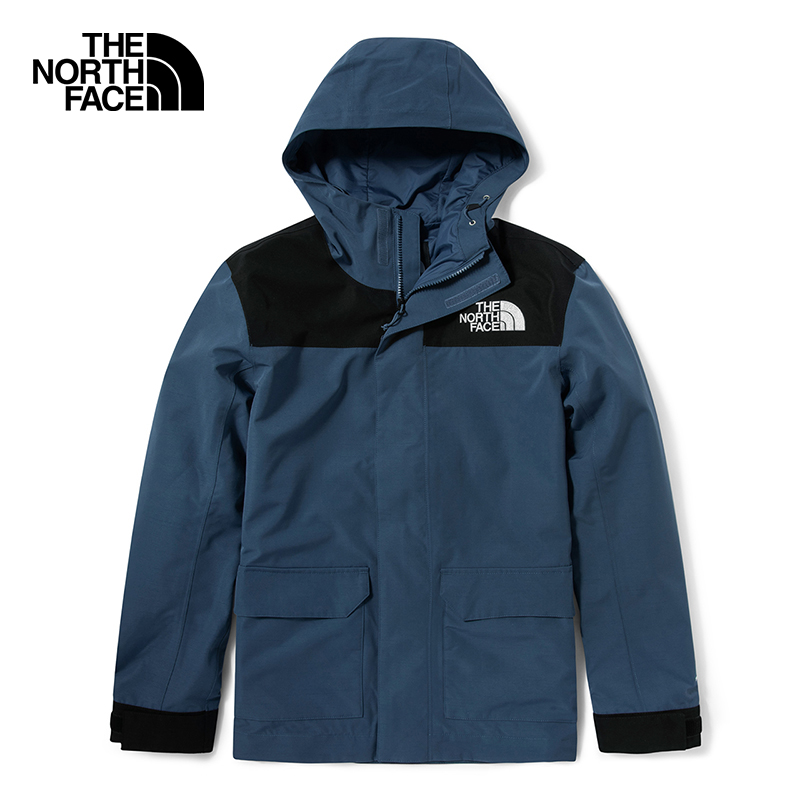 经典春夏thenorthface北面冲锋衣男单层外套3vpk3vtn