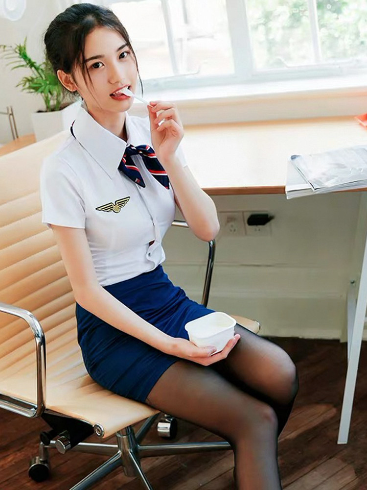 新款空姐丝袜专用东航美腿纯色四季性感收腰提臀防勾丝连裤袜