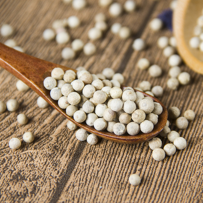 包邮正宗白胡椒 海南特级白胡椒粒500g 纯正农家胡椒粉红土地特产