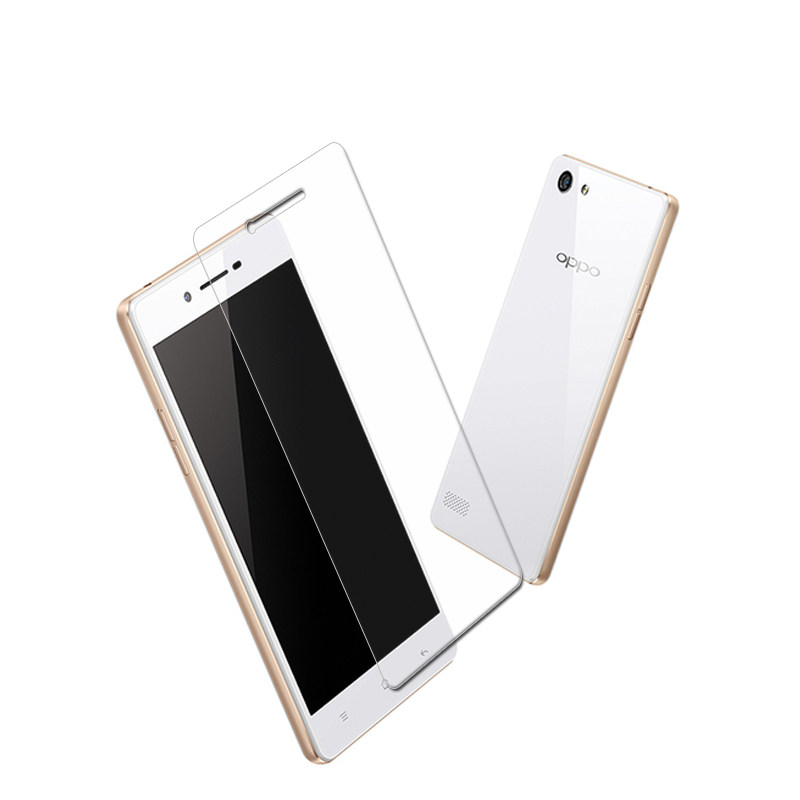 oppo a33钢化膜oppoa33m全屏高清保护膜防指纹防摔a33t原装高清膜