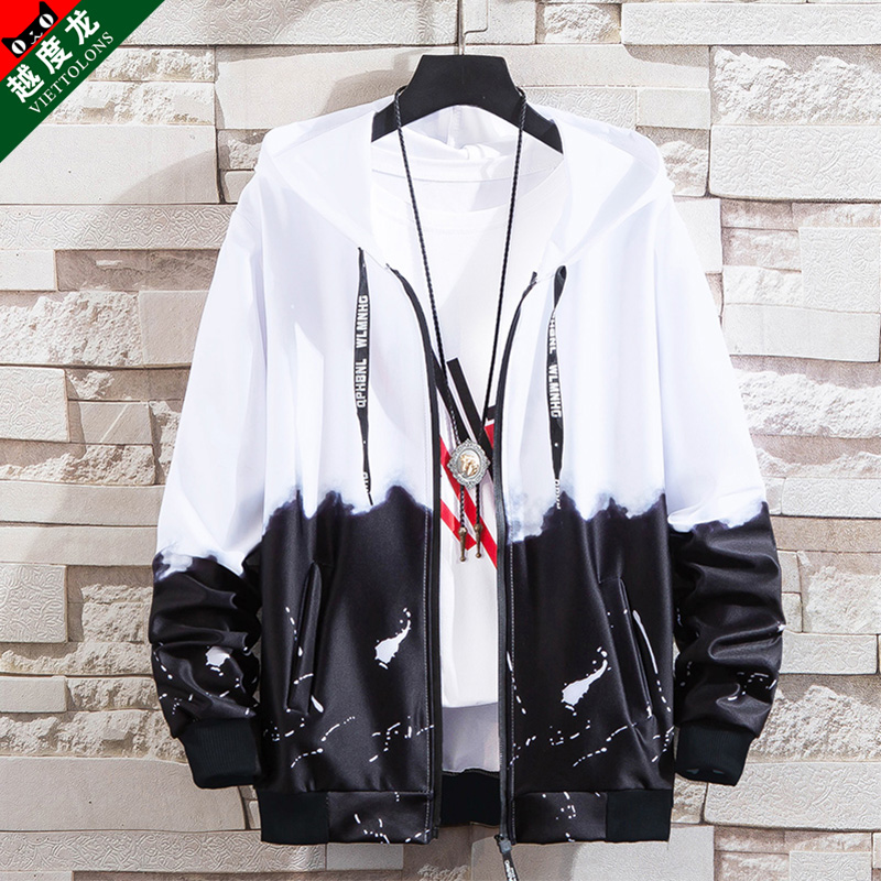 春季休闲夹克男士韩版夏季棒球服潮流男装春秋款男生外套秋冬衣服