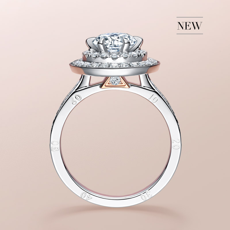 新款drtimeless系列时光奢华求婚钻戒钻石戒指手饰