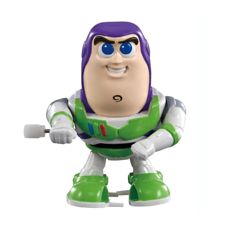 tomy多美卡发条玩具总动员胡迪叉子巴斯光年三眼人偶发条玩具