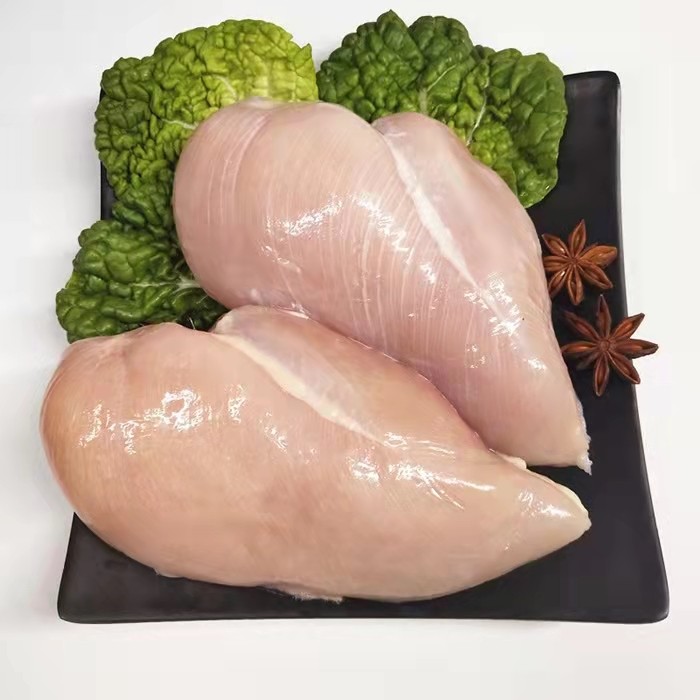 整箱正大单冻去皮大胸带肩冷冻鸡胸新鲜鸡肉鸡胸