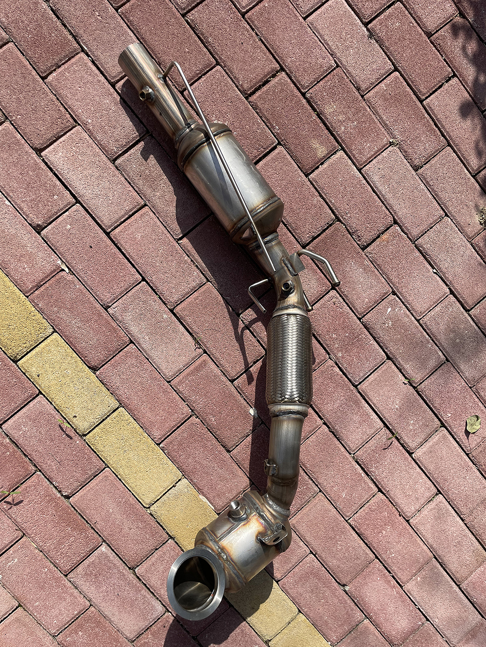 适用于大众迈腾直通颗粒捕捉三元催化器头段gpf三元催化