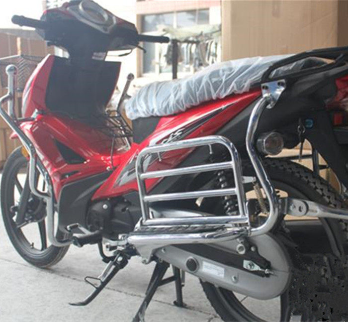 适用五羊本田弯梁车wh125-13凯影摩托车wh125-13a保险杠侧翻摩托车
