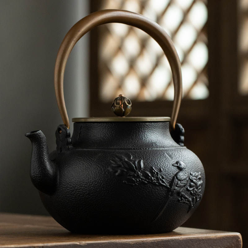 茶壶煮茶日式铁壶烧水壶铸铁器泡电陶炉烧水煮茶壶
