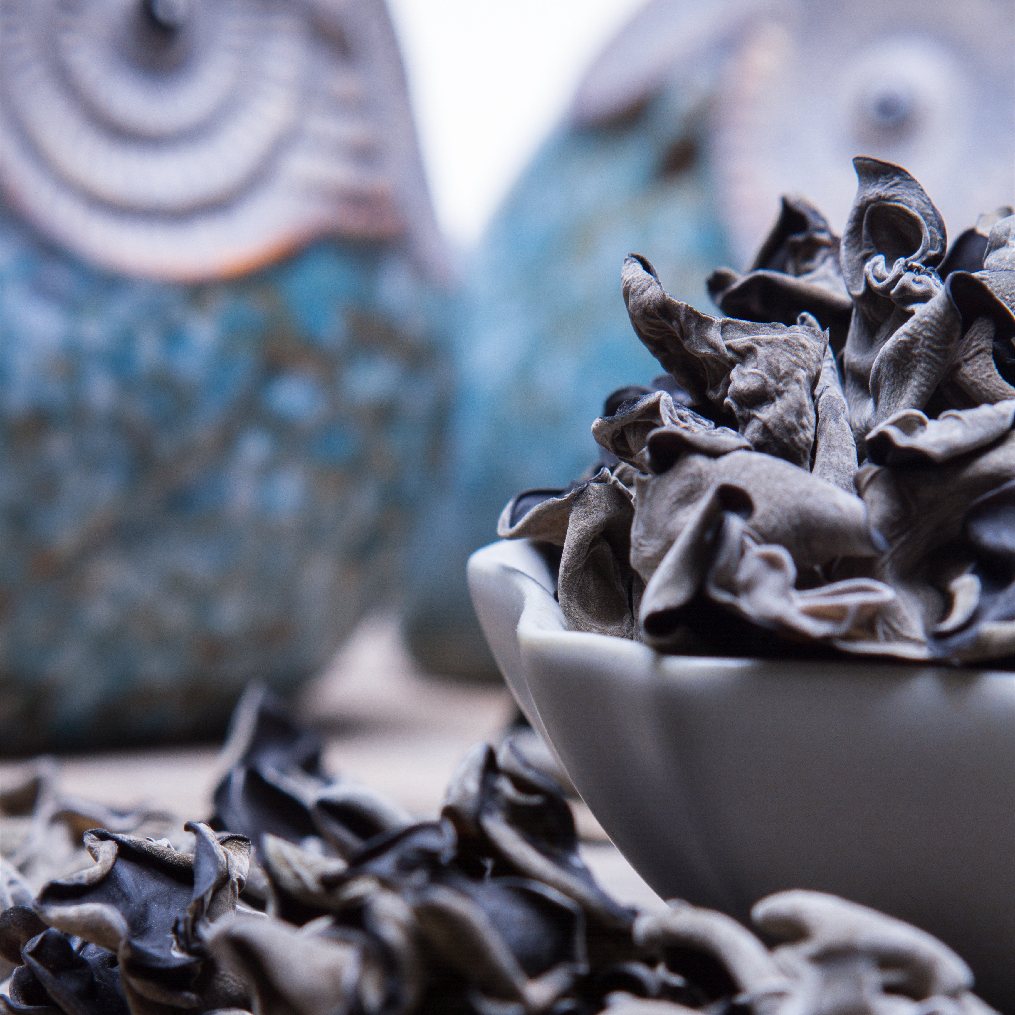 魁洋东北特产野生有机黑木耳216g椴树无根肉厚黑木耳