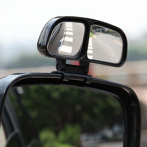 汽车倒车后视镜小圆辅助看后后轮盲区盲点镜片大视野后视辅助镜