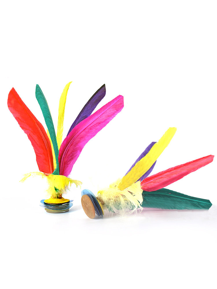 毽子比赛专用老式毽球耐踢毛健踢运动大人小学生毽子