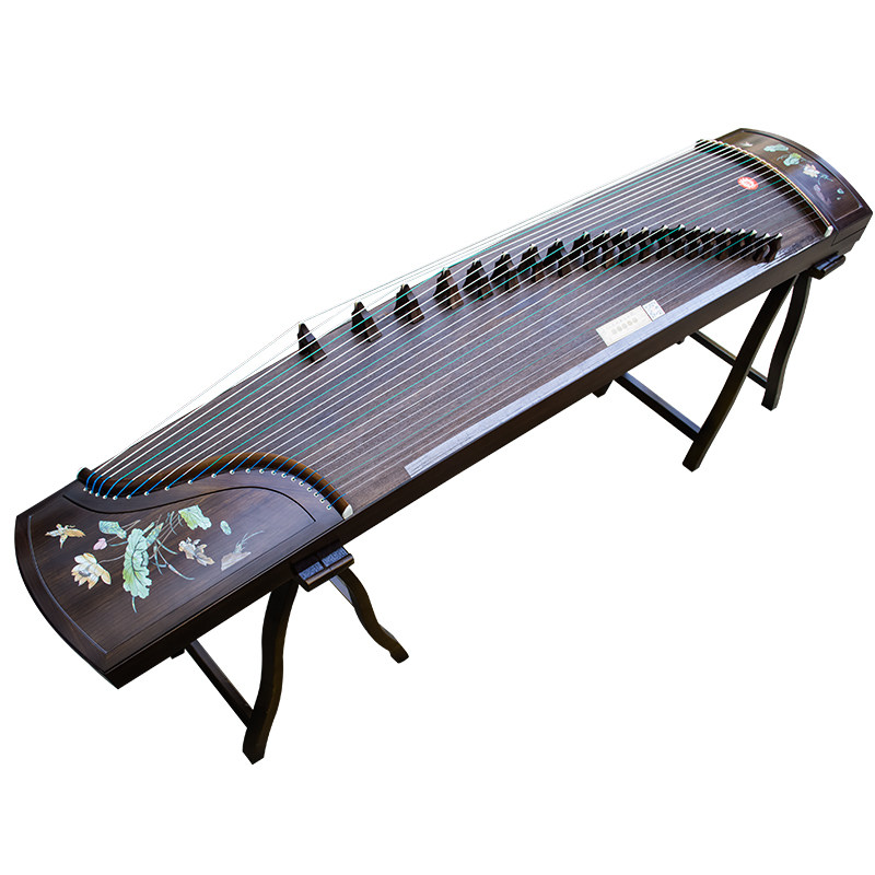 古筝龙凤9610漆画工艺芙蓉鸣翠初学考级专业古筝