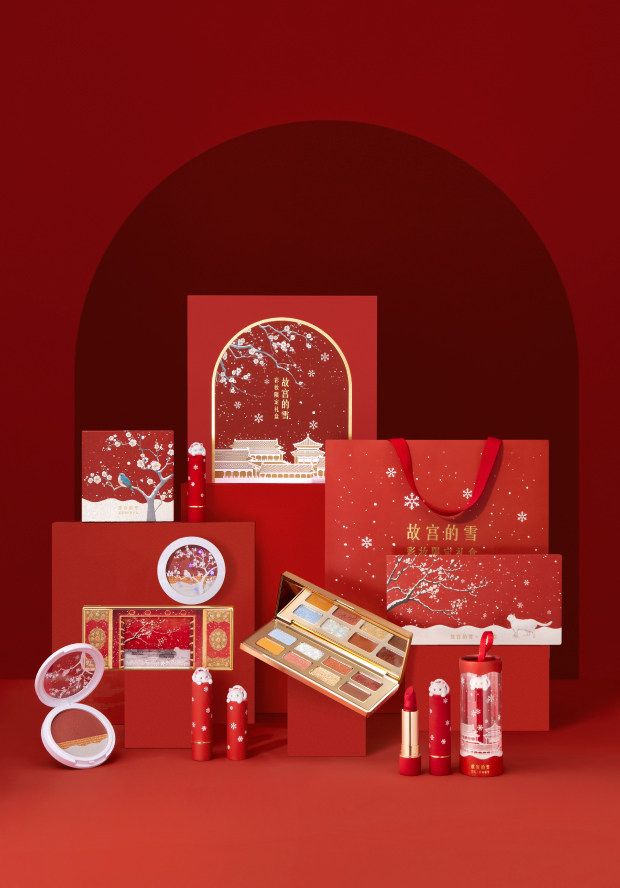 故宫淘宝彩妆限定礼盒口红腮红眼影生日礼物创意礼盒