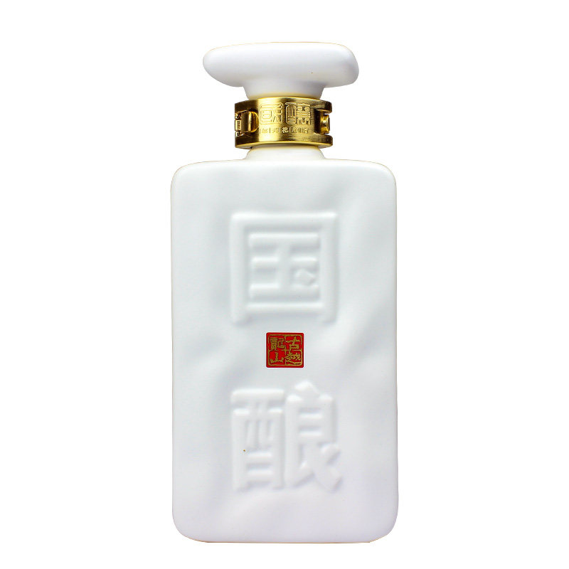 古越龙山绍兴黄酒四十年陈国酿1959白玉版500ml14度