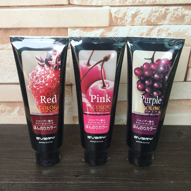 annadonnaevery锁色护发素染发固色剂青木亚麻灰色160g其它护发