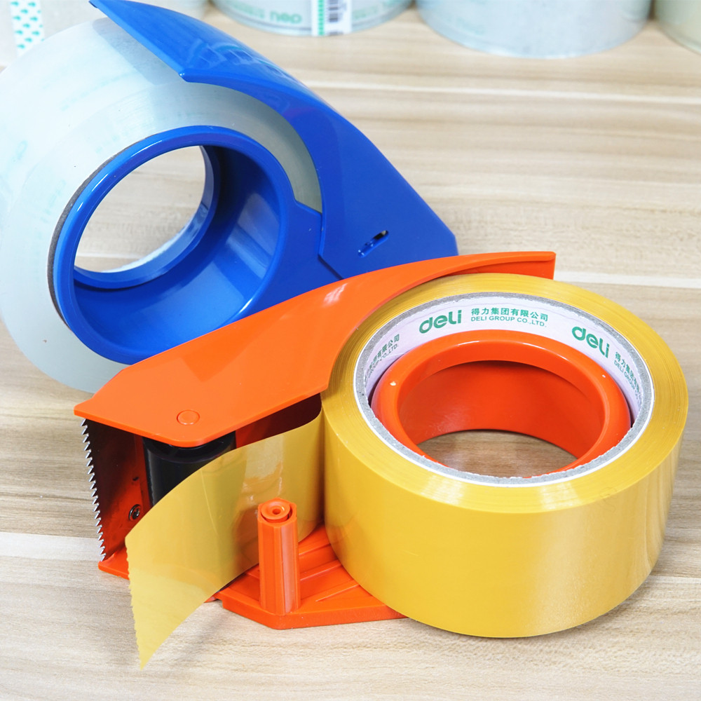 胶带得力小号切割器48cm封箱器胶带机打包机办公用品胶带座