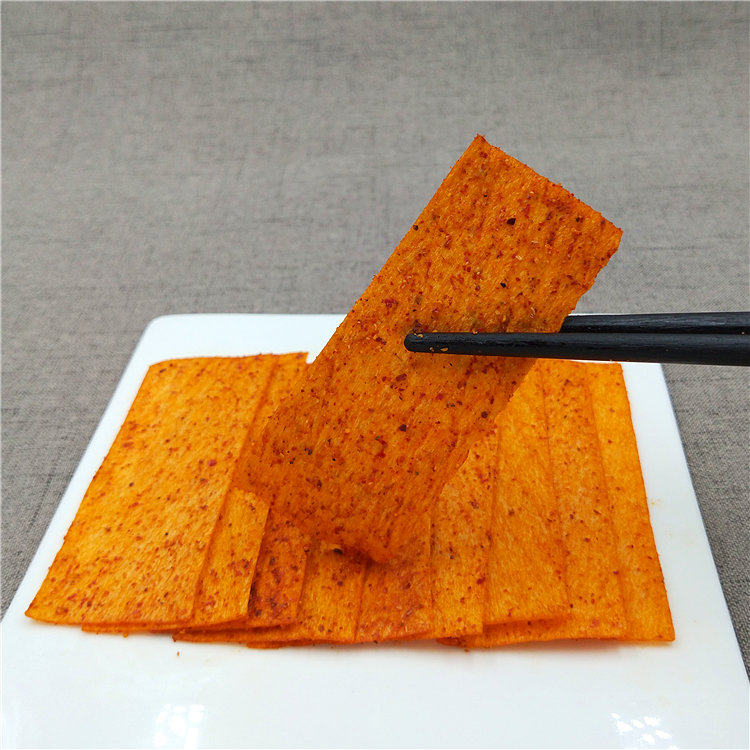 湖南特产李碧波烤鹅皮辣条8090后童麻辣小时候辣片办公室零食包
