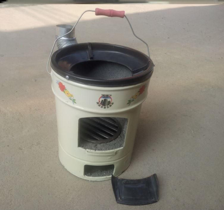 迷你柴火火炉小型做饭家用台灶柴禾采暖炉搬家野餐炉具