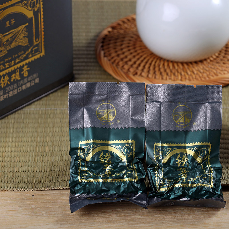 铁观音茶厂中茶海堤礼盒200g系列xt5632浓香厦门铁观音