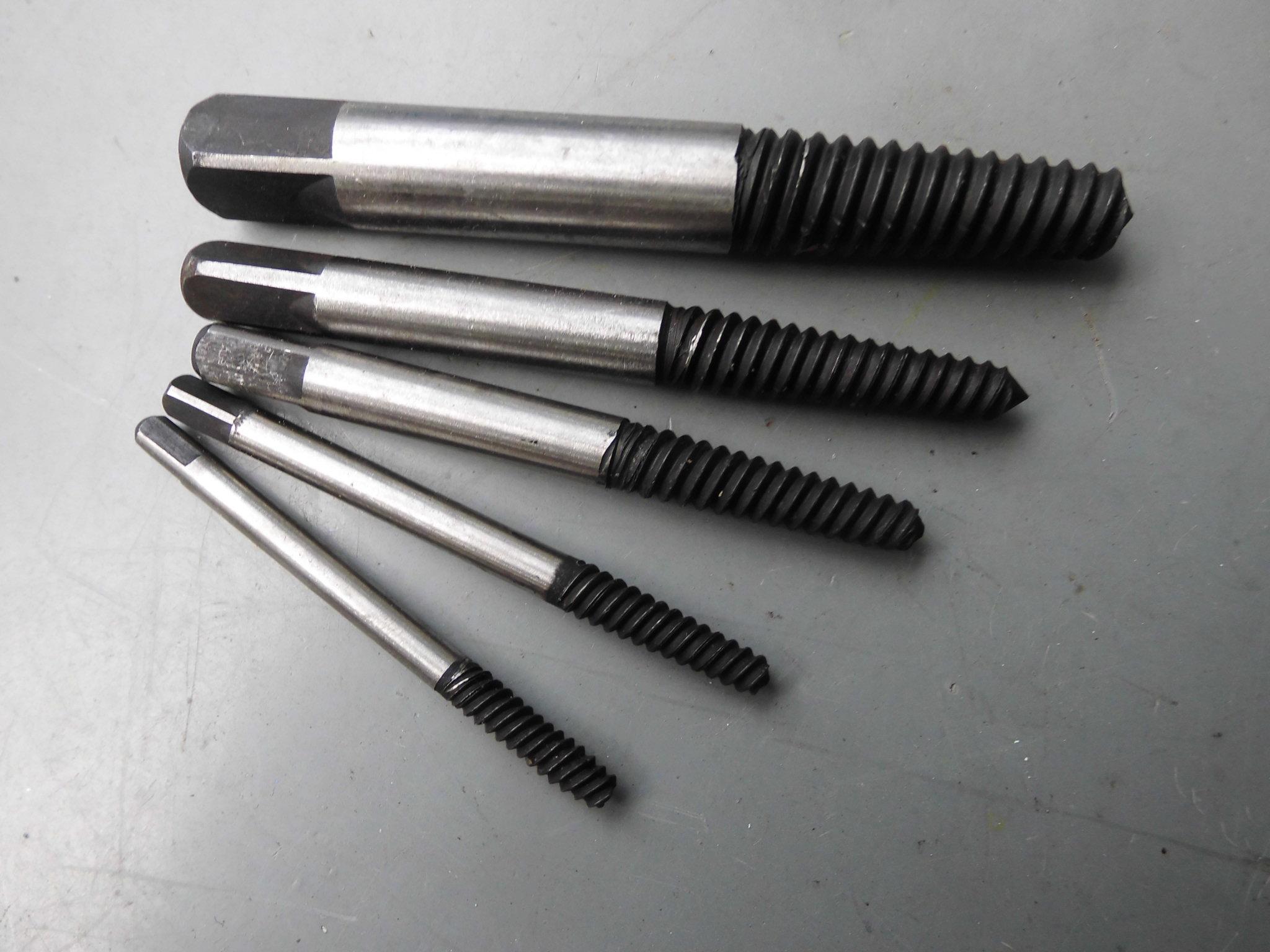 工具取出库存存货蓝达断丝5支套装倒锥断头其它工具