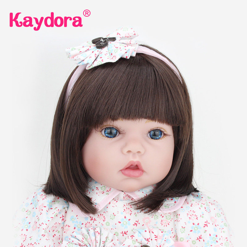 仿真重生婴儿短发baby换装陪睡洋娃娃儿童玩具女孩娃娃