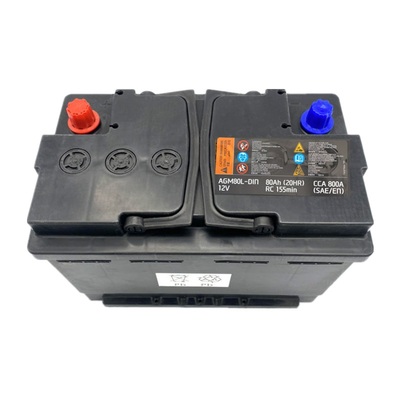 原装代领动朗动名图胜ix35起亚智跑agm80ah启停蓄电池汽车电瓶 原价
