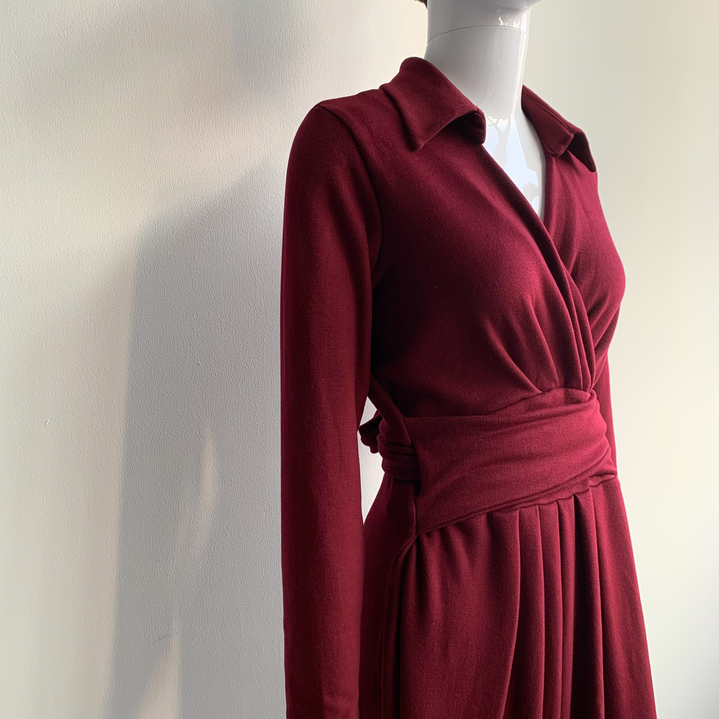 telook裁缝手作温暖澳绒云朵触感修身显瘦无静电连衣裙