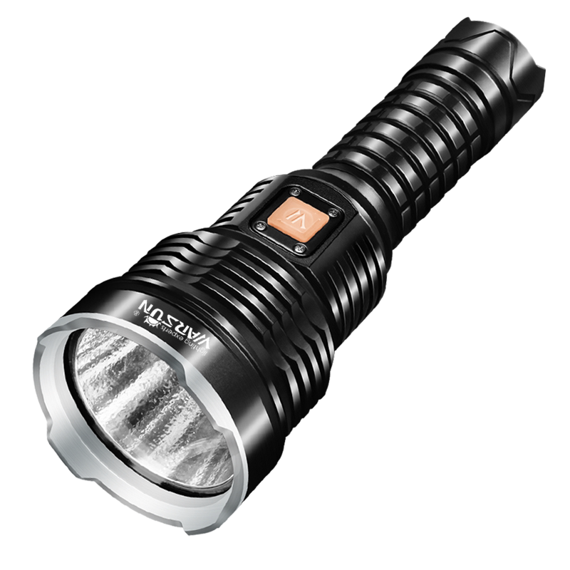 沃尔森1000强光手电筒w超亮远射5000米可充电战术特种兵氙气